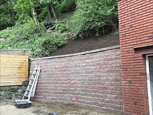 Pittsburgh (Schenley Farms) Engineered Retaining Wall